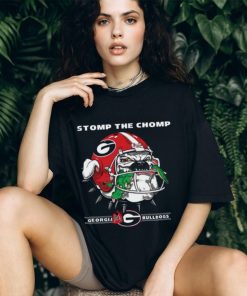 Stomp The Chomp Georgia Bulldogs T Shirt