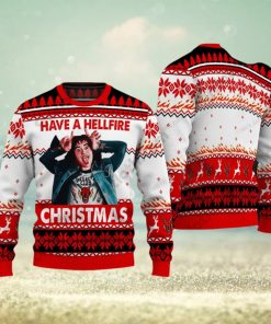 Stranger Things Have A Hellfire Christmas Christmas Ugly Sweater