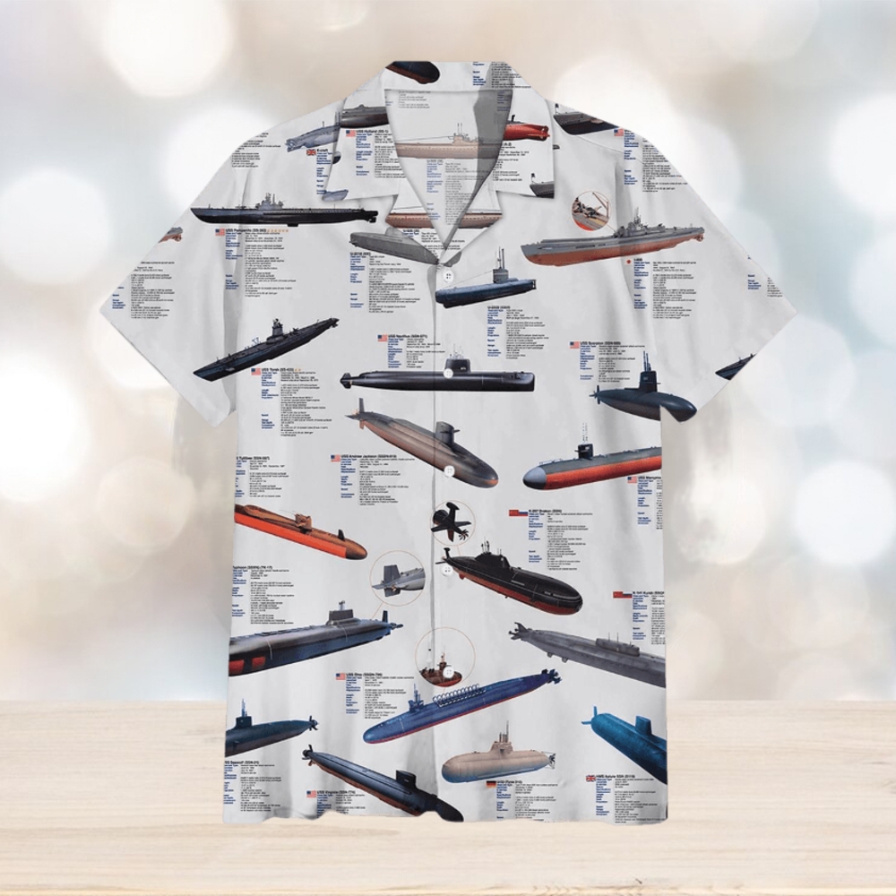 Submarine Carrier Universal Collection Hawaiian Shirt Submarine Carrier Universal Collection Hawaiian Shirt