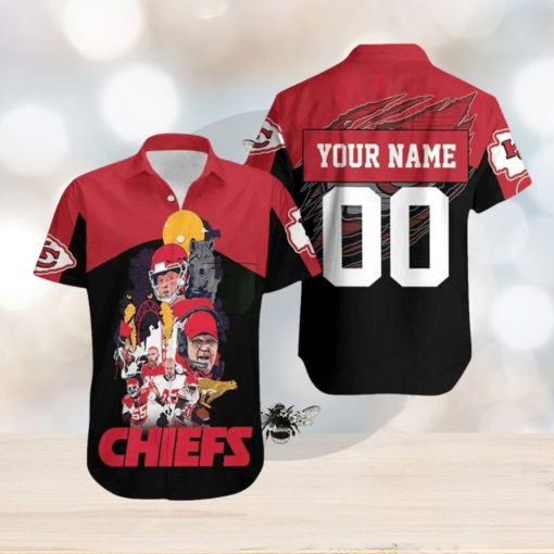 Super Bowl Kansas City Chiefs Hawaiian Shirt Chiefs Custom Hawaiian Shirts