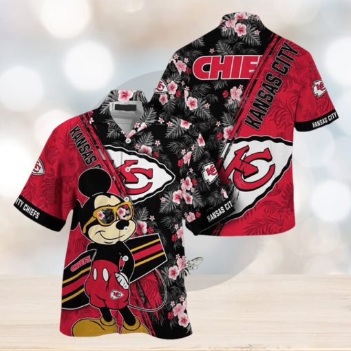 Super Bowl Kansas City Chiefs Hawaiian Shirt Mickey Hawaiian Shirt