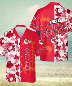 Super Bowl Kansas City Chiefs Hawaiian Shirt This Is Chiefs Kingdom Football Custom Hawaiian Shirts