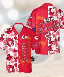 Super Bowl Kansas City Chiefs Hawaiian Shirt This Is Chiefs Kingdom Football Custom Hawaiian Shirts
