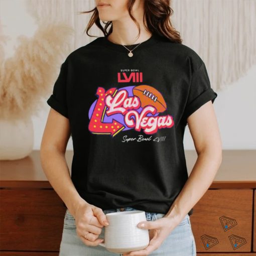 Super Bowl LVIII Purple Las Vegas Shirt