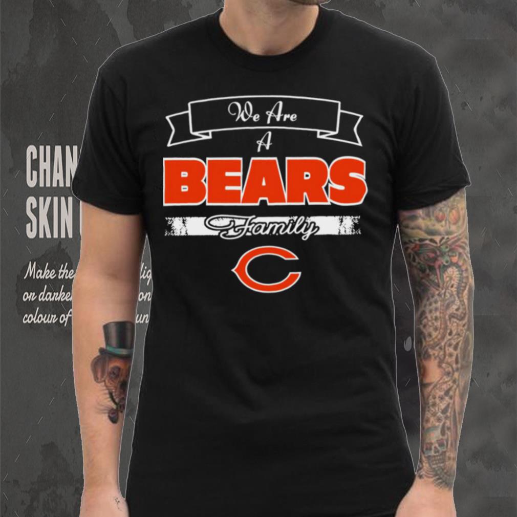 Super Bowl we are a Chicago Bears family logo shirt Super Bowl we are a Chicago Bears family logo shirt
