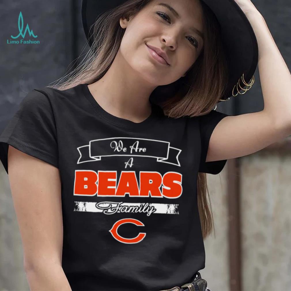 Super Bowl we are a Chicago Bears family logo shirt Super Bowl we are a Chicago Bears family logo shirt