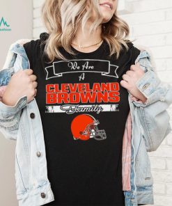 Super Bowl we are a Cleveland Browns family logo shirt
