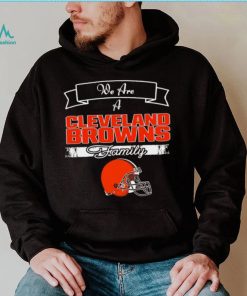 Super Bowl we are a Cleveland Browns family logo shirt