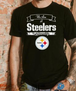 Super Bowl we are a Pittsburgh Steelers family logo shirt