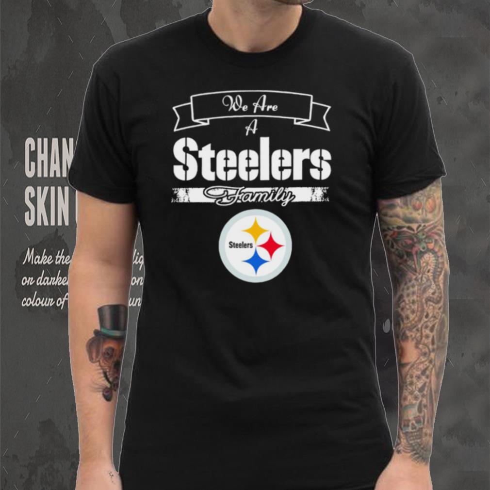 Super Bowl we are a Pittsburgh Steelers family logo shirt Super Bowl we are a Pittsburgh Steelers family logo shirt