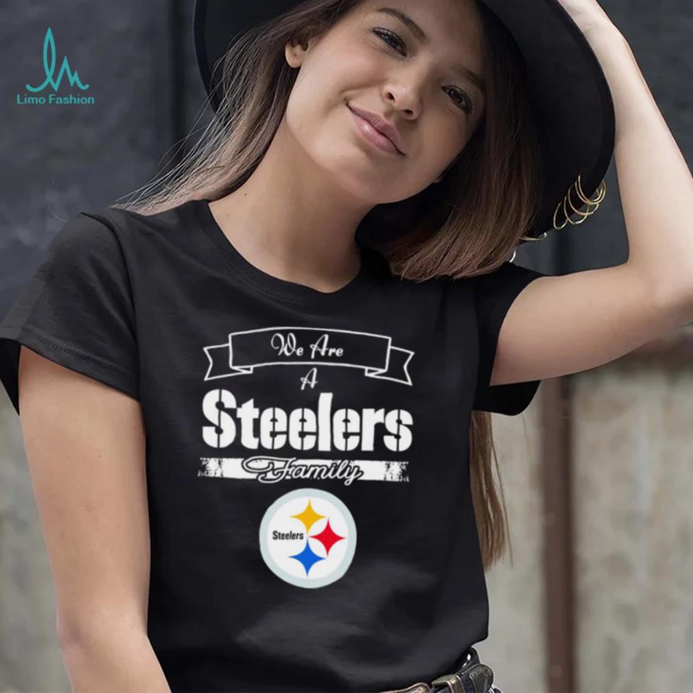 Super Bowl we are a Pittsburgh Steelers family logo shirt Super Bowl we are a Pittsburgh Steelers family logo shirt