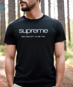 Supreme New York City 212 966 7799 T shirt - Limotees