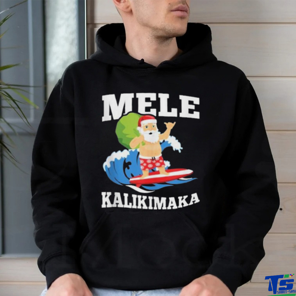 Surfing Santa Mele Kalikimaka Hawaiian Christmas shirt Surfing Santa Mele Kalikimaka Hawaiian Christmas shirt