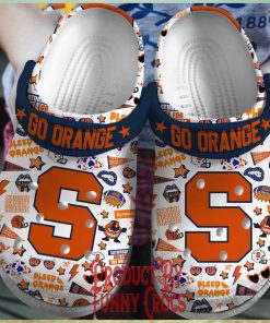 Syracuse Bleed Orange Crocs Shoes