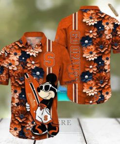 Syracuse Orange Hawaiian Shirt Mickey Love Surfing Trending Summer Gift