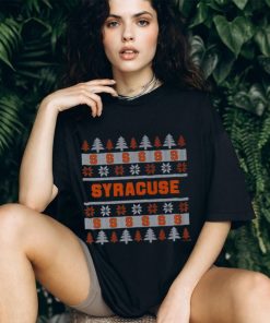 Syracuse Orange Holiday Christmas Tree T Shirt