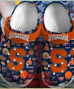 Syracuse Orange Logo Pattern Crocs Gifts For Fans