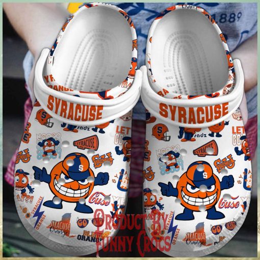 Syracuse Orange NCAA Crocs Slippers