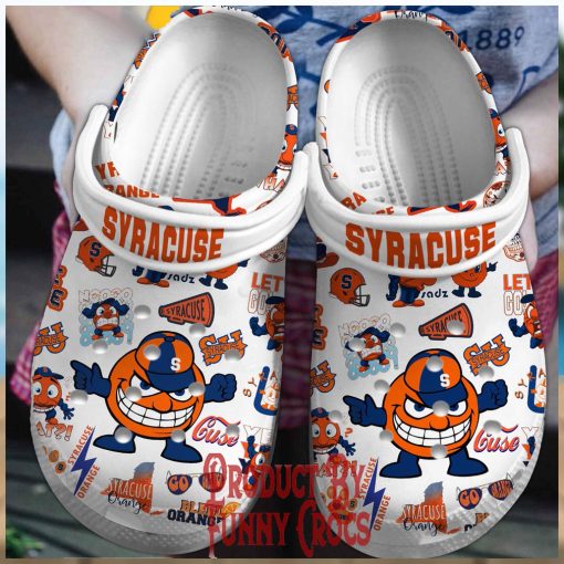 Syracuse Orange NCAA Crocs Slippers