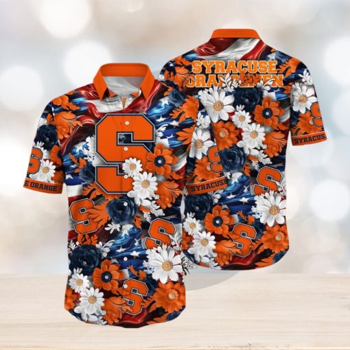 Syracuse Orange NCAA2 Hawaii Shirt Independence Day