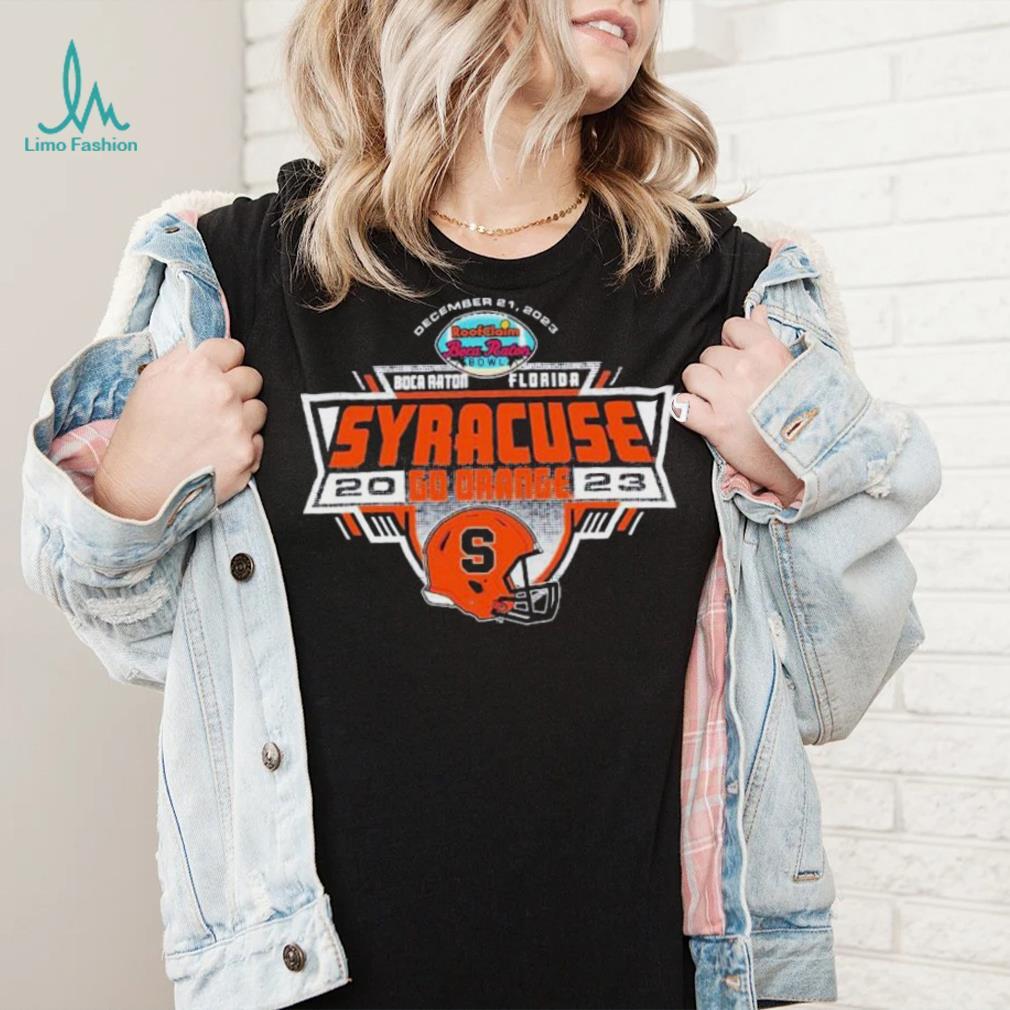 Syracuse University Football 2023 Boca Raton Bowl Go Orange Shirt Syracuse University Football 2023 Boca Raton Bowl Go Orange Shirt