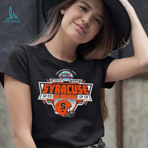 Syracuse University Football 2023 Boca Raton Bowl Go Orange Shirt