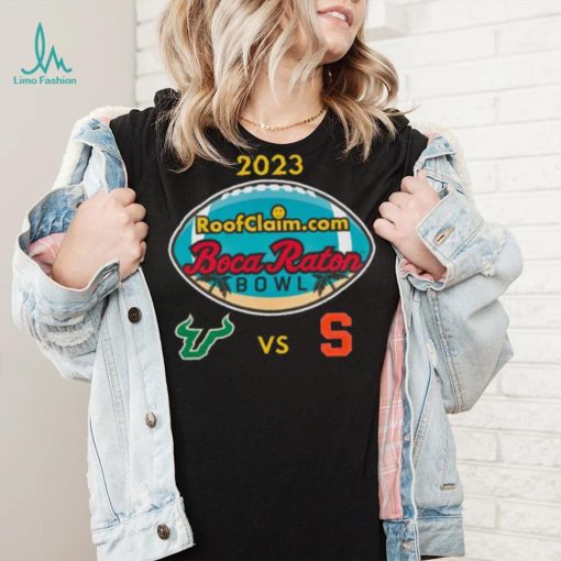Syracuse vs South Florida 2023 Boca Raton Bowl shirt