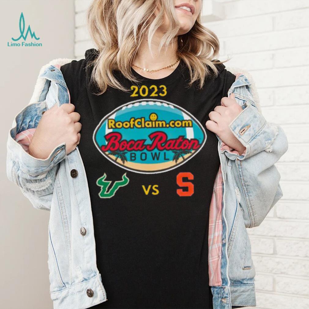 Syracuse vs South Florida 2023 Boca Raton Bowl shirt Syracuse vs South Florida 2023 Boca Raton Bowl shirt