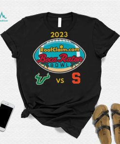 Syracuse vs South Florida 2023 Boca Raton Bowl shirt