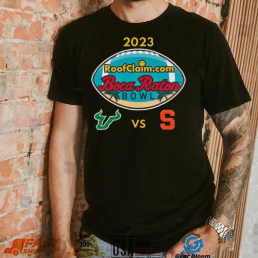 Syracuse vs South Florida 2023 Boca Raton Bowl shirt