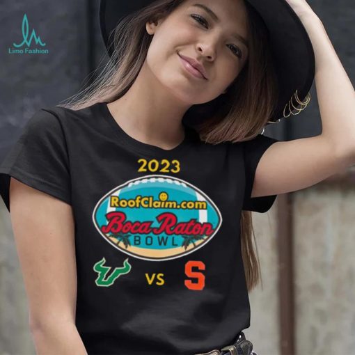 Syracuse vs South Florida 2023 Boca Raton Bowl shirt