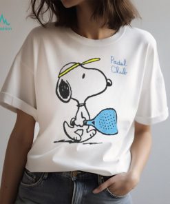 T shirt mezza manica Snoopy Padel Club