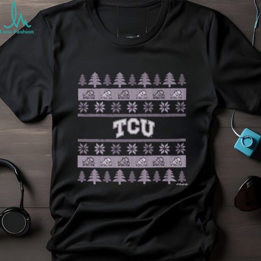 TCU Horned Frogs Holiday Christmas Tree T Shirt