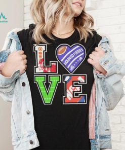 TCU Horned Frogs Love Football Shirt