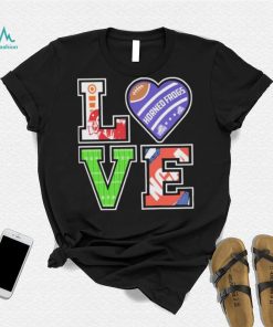 TCU Horned Frogs Love Football Shirt