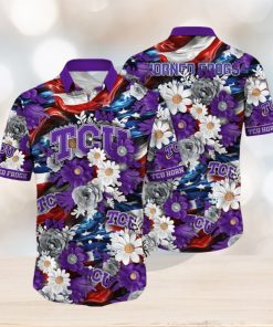TCU Horned Frogs NCAA1 Hawaii Shirt Independence Day