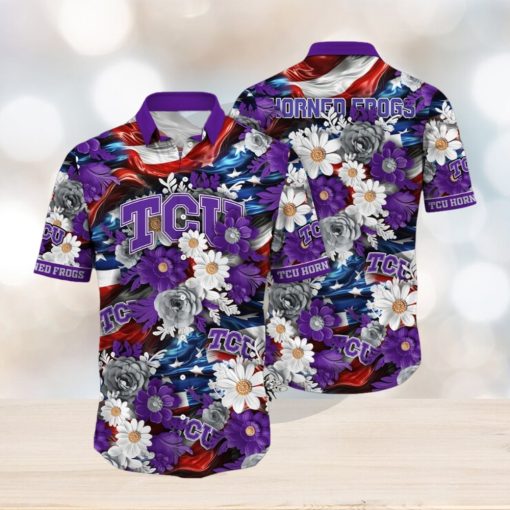 TCU Horned Frogs NCAA1 Hawaii Shirt Independence Day