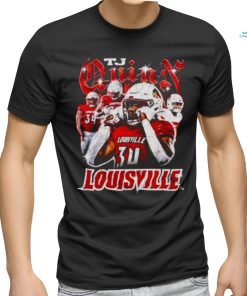 TJ Quinn Louisville Cardinals football shirt