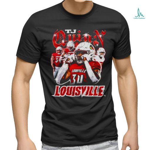 TJ Quinn Louisville Cardinals football shirt