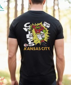 TMNT Christmas Day Raphael x Kansas City Chiefs Homage Youth Shirt