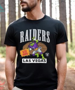 TMNT Donatello x Las Vegas Raiders Homage Shirt