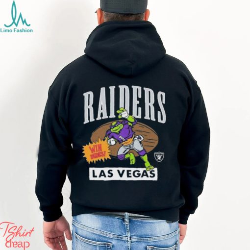 TMNT Donatello x Las Vegas Raiders Homage Shirt