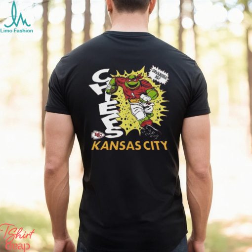 TMNT Raphael x Kansas City Chiefs Homage Shirt