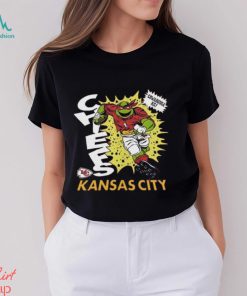 TMNT Raphael x Kansas City Chiefs Homage Shirt