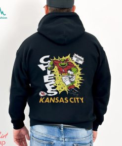TMNT Raphael x Kansas City Chiefs Homage Shirt