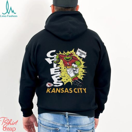 TMNT Raphael x Kansas City Chiefs Homage Shirt