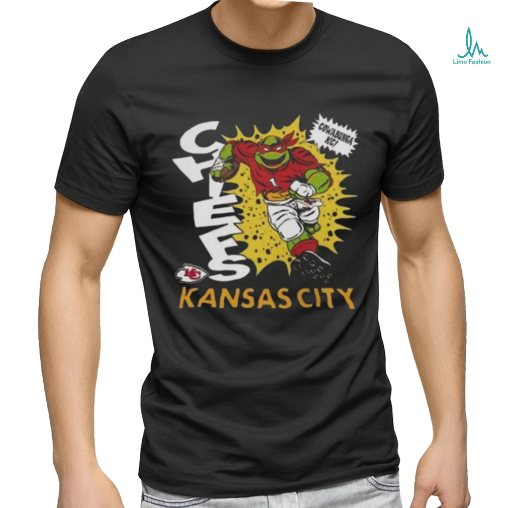 TMNT Raphael x Kansas City Chiefs Mascot T Shirt TMNT Raphael x Kansas City Chiefs Mascot T Shirt