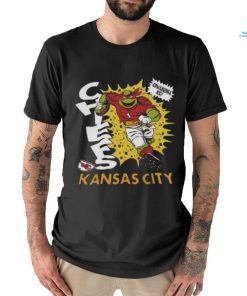 TMNT Raphael x Kansas City Chiefs Mascot T Shirt