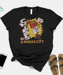 TMNT Raphael x Kansas City Chiefs Retro NFL Nickelodeon T Shirt