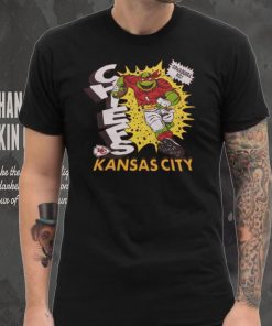 TMNT Raphael x Kansas City Chiefs Retro NFL Nickelodeon T Shirt